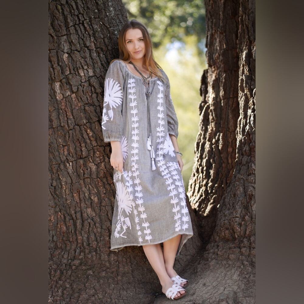 Dolma Elena Embroidered Dress